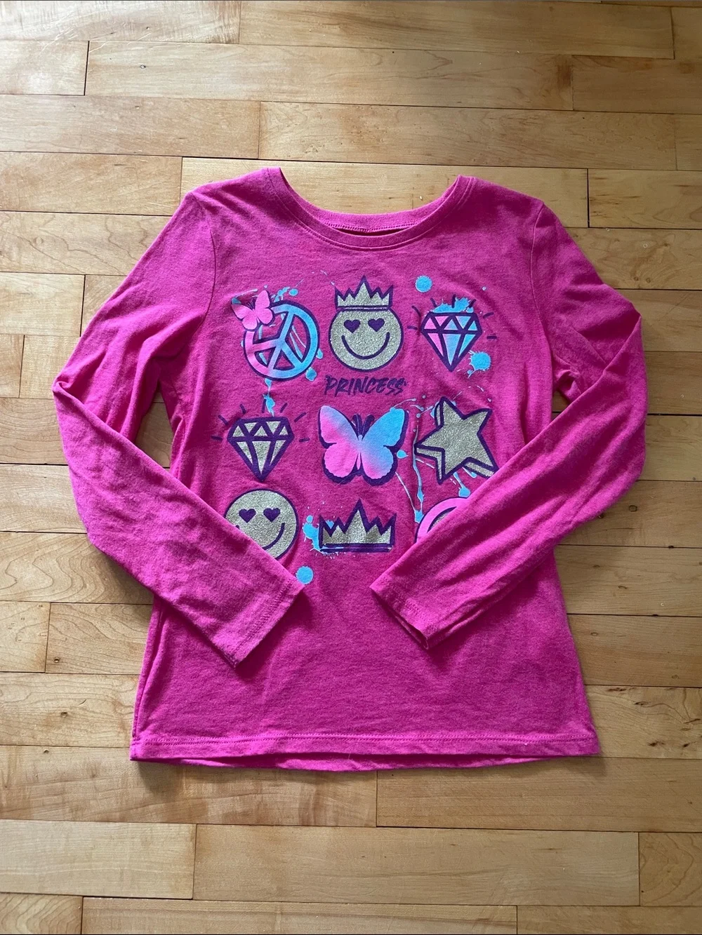 The Children’s Place Emoji Tee, Size M (7/8)